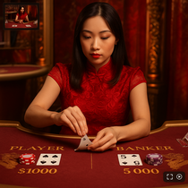 LaraBet - Live Baccarat - Dealer na Żywo