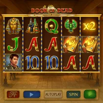 LaraBet - Book of Dead - Gra Slotowa
